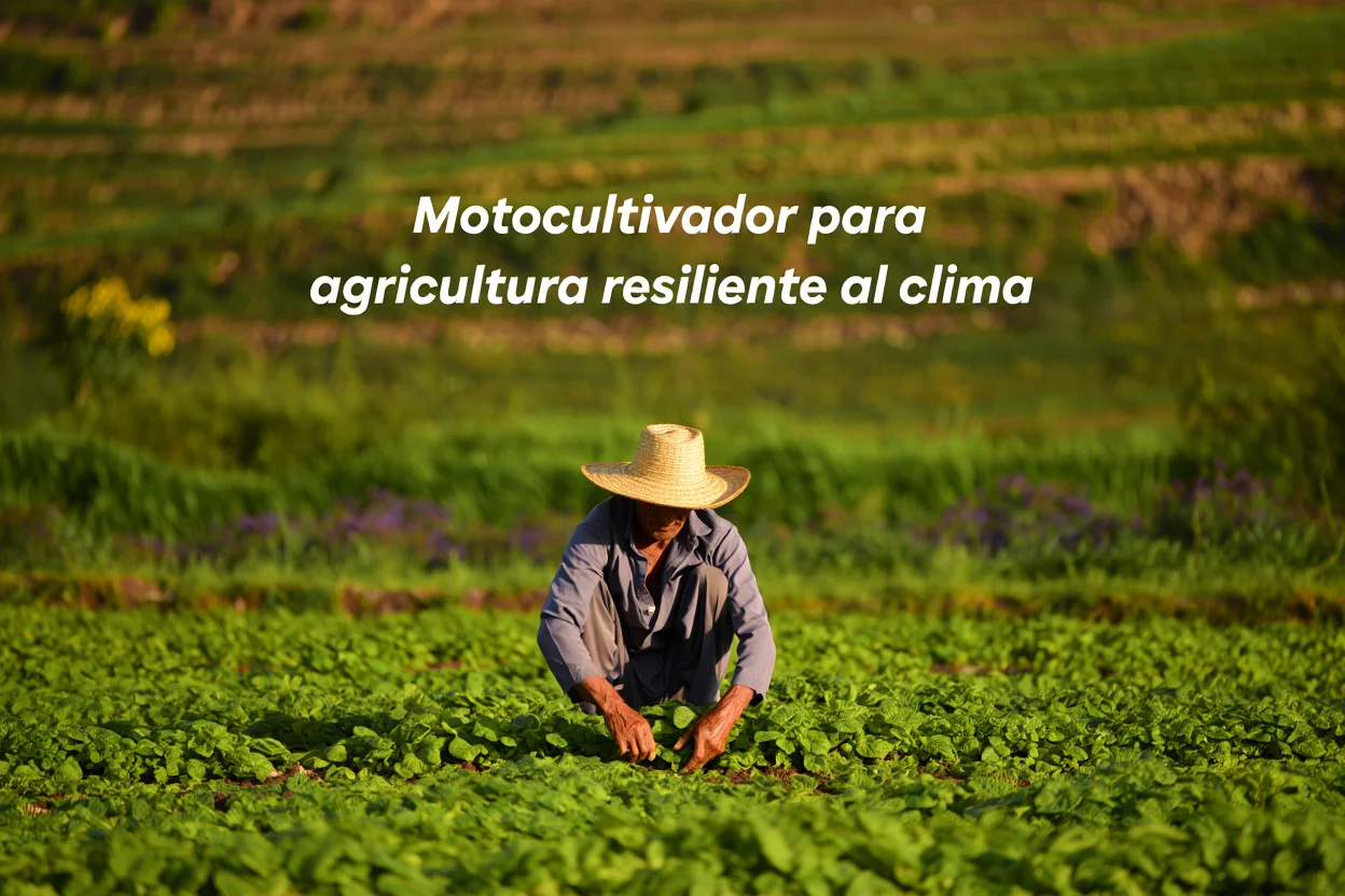 Preparando la tierra: cómo los motocultivador apoyan la agricultura resiliente al clima
