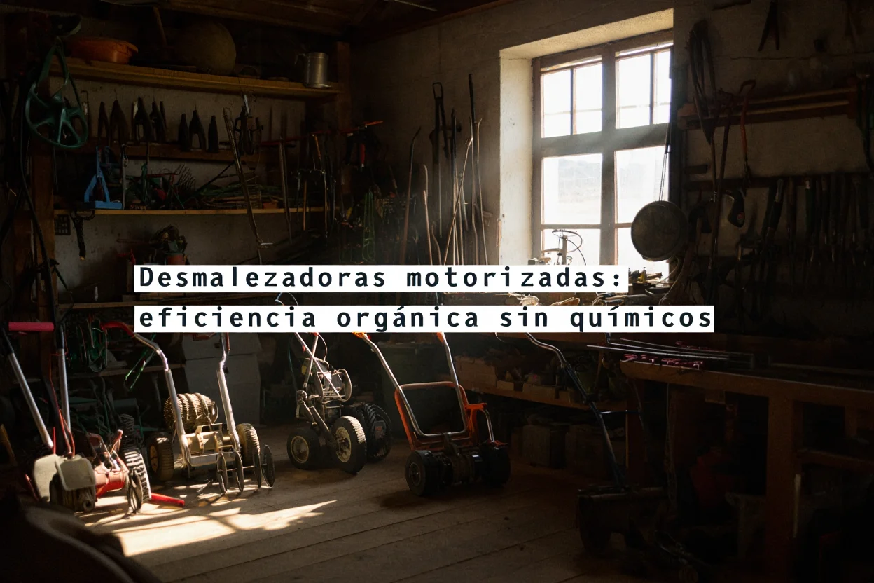 Desmalezadoras Motorizadas en la Agricultura Orgánica: Eficiencia Sin Químicos 