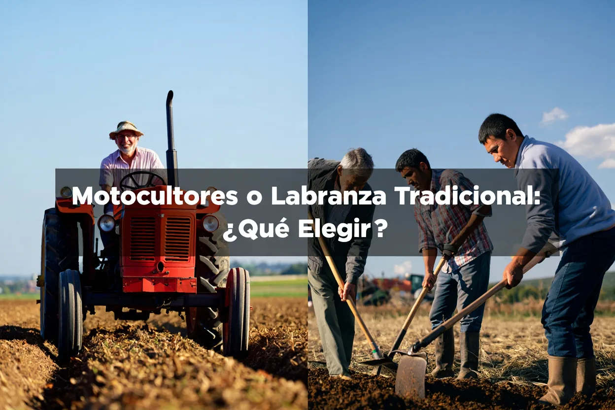 Motocultores vs Labranza Tradicional: ¿Cuál es la mejor opción?