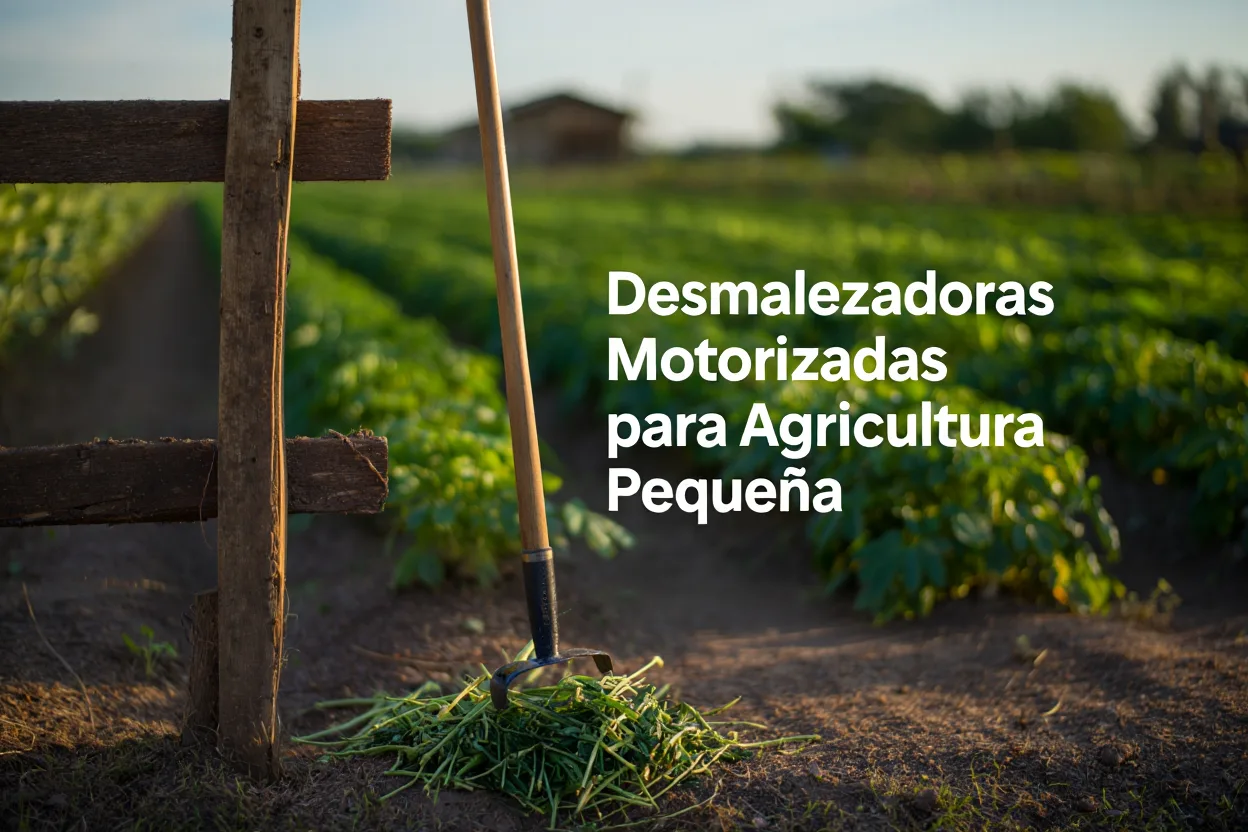 Cómo las desmalezadoras motorizadas están revolucionando la agricultura a pequeña escala