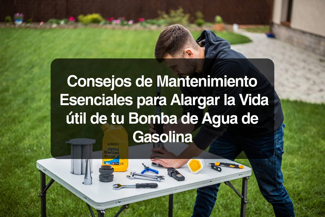 Consejos de Mantenimiento Esenciales para Alargar la Vida Útil de tu Bomba de Agua de Gasolina